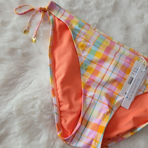 🍹BLEU ROD BEATTIE STRING BIKINI BOTTOM SIZE 12 - Picture 5 of 7